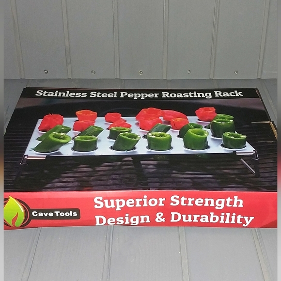 NWT Cave Tools Jalapeño Corer & Grill Topper for Cooking Peppers - Picture 9 of 11